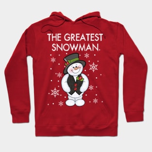 Frosty Abominable Greatest Snowman Hat Christmas Hoodie